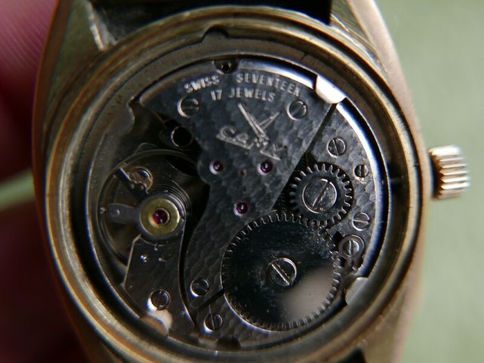 Vintage  Camy Winding Watch Water Proof Shock Protected  Swiss made - works well