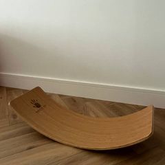 Wooden Curvy Balance Board