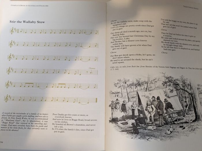 Australian Folklore Bill Scott 1981