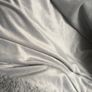 Grey bed throw , 128x178cm Image 3