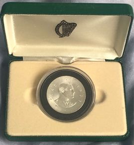 Irish silver ten shillings
