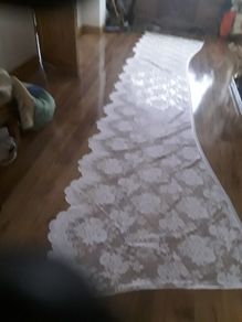 lace curtains