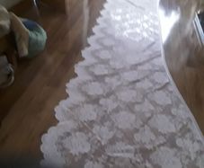 lace curtains