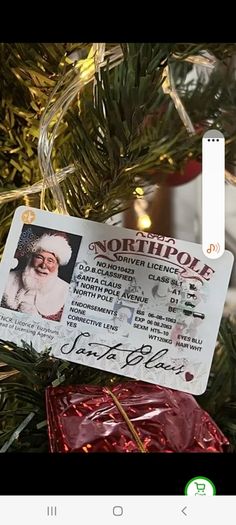 Santa ID For Sale