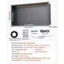 Shower Niche, 33.0 x 63.5 x 10.2 cm Recessed Wall Niche With LED Strip, Heavy-duty Stainless Steel Modern Shampoo Storage Organizer Image 4