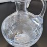 Failte Irish Lead Crystal Jug Peter O Farrell Signed 1983 Hand Cut Ireland 19cm Image 2