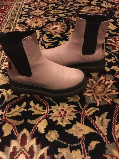 Zara Leather Boots size EU-33, UK-1
