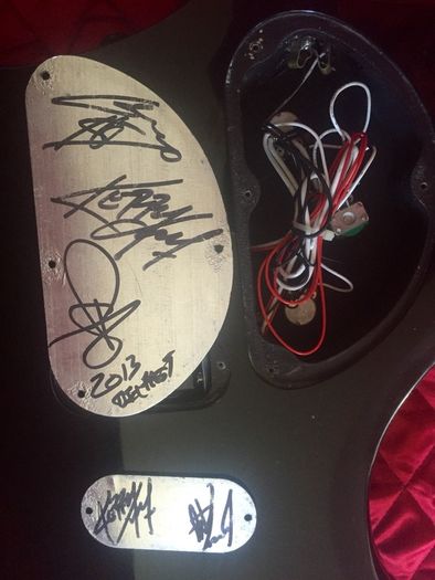 Signed By Slayer In 2013 Ltd/esp Ta600 (tom Araya)signature Bass Guitar