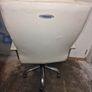 Beige leather office chear office chear FRIDGEMANDER Image 4