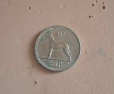 1964 irish sixpence