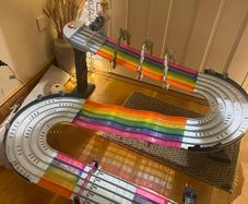 Hot Wheels Mario Rainbow Track