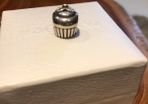 pandora 14ct gold and silver fairy cake charm