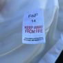 white linen jacket size 14 Image 6