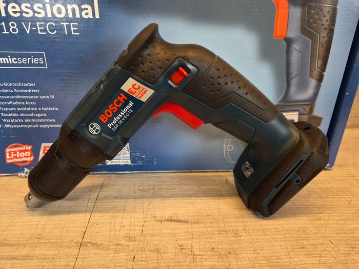 Bosch 18V Cordless Drywall Screwdriver GSR 18V-EC TE (max. Torque: 25Nm, 1/4" Internal Hexagon, Without Battery