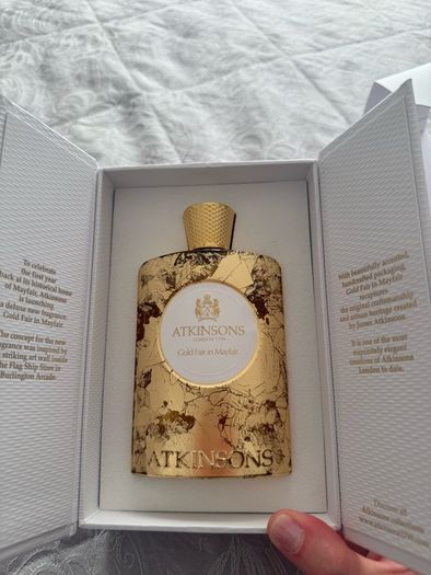 Limited Edition Atkinsons Gold Fair in Mayfair EDP 100 ml- unused