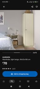 single wardrobe
