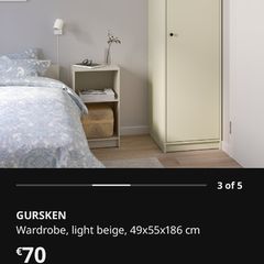 single wardrobe