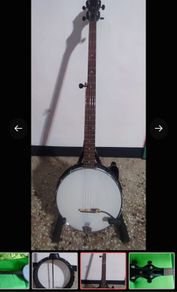 Banjo Gold Tone long neck