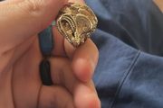 9ct saddle ring