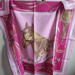 Vintage Gim Renoir horse scarf