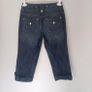 Vintage karen millen capri jeans UK size 10 Image 2