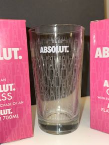 Absolut glasses x 2