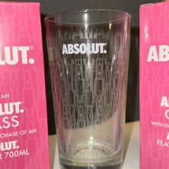 Absolut glasses x 2