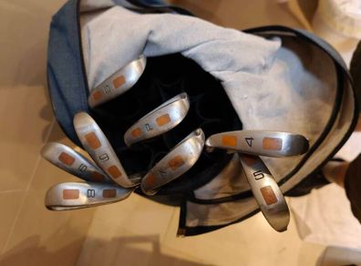 Dunlop Theory Golf Irons 4 SW with MacGregor Bag