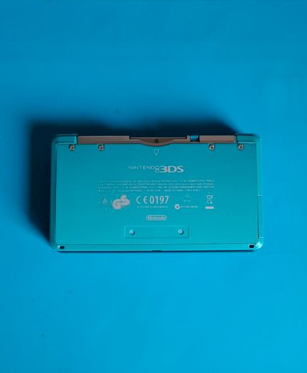3DS Aqua Blue (Modded)