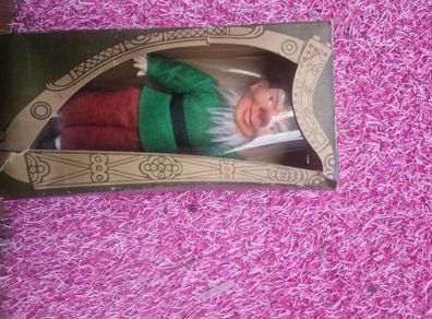vintage  leprechaun in box