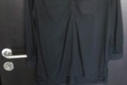 ladies black lightweight blouse size small/8 to 10