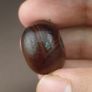 Vintage Natural Pattern Sulemani Tire Shape Agate Bead Amulet Image 3