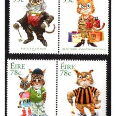 2007 Ireland Celtic Cats Commemorative Stamps Mint Never Hinged (MNH)