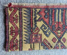 Antique Embroidered Rug