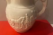 WEDGWOOD  of Etruria and Barlaston   7 inch hunting jug with hound handle