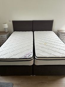 Two single beds