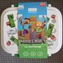 Brand New Minecraft Clip Lock Bento Box - 2 Tier with Cutlery Image 2