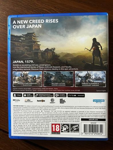 Assassin's Creed Shadows PS5