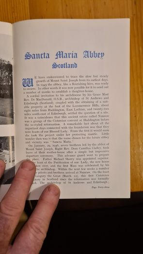 Mount St Joseph Abbey Roscrea . RARE VINTAGE   An Illustrated Brochure Of The Abbeys History. 64 Pages.