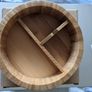 Bamboo jewelery trinket box with mirror Image 4