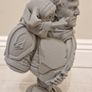 3D Printed Statue Bust (Unpainted) - Mando & Grogu Image 2