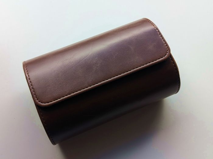 2 Slot Leather Watch Storage Case