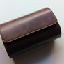 2 Slot Leather Watch Storage Case Image 4