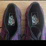 Vans Authentic Lo Pro Purple Pin Plaid Near New Size UK 6 Image 7
