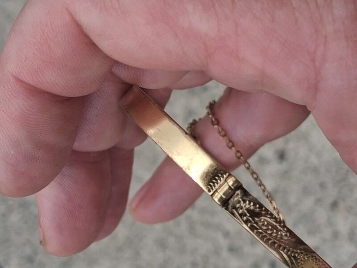 1970's Fine Gold Plated Bracelet