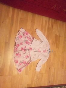 Next Girls Dress and cardigan