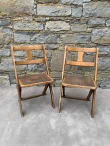 Pair of The Drifter Folding Chairs.