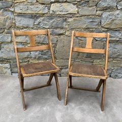Pair of The Drifter Folding Chairs.