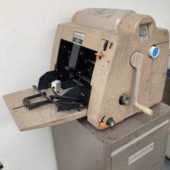 Vintage Gestetner 420 Duplicator with Matching Cabinet