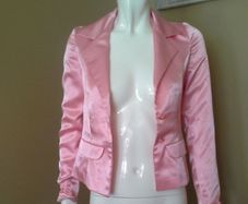 pink blazer size 6-8 new